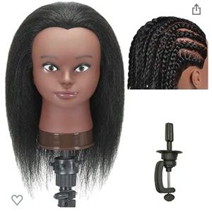 Hair mannequin head  with hair supplies